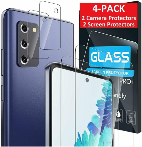 S20 FE 5G Dual Shield Screen and Camera Protection Set