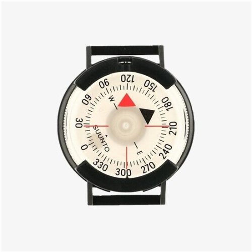 Luminescent Sighting Compass with Side-Reading Window