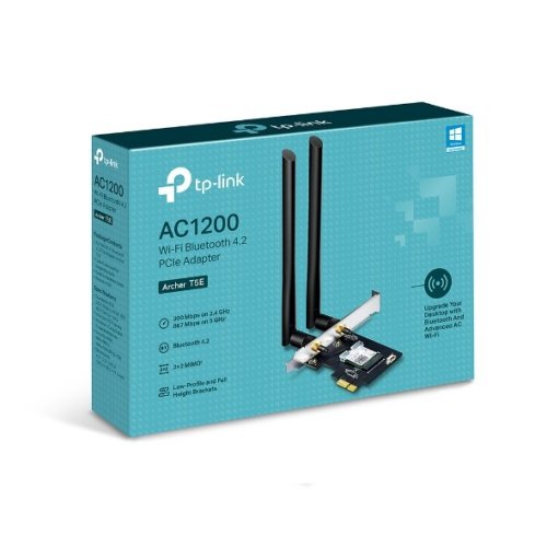 Archer T5E AC1200 WiFi Bluetooth 4.2 Adapter