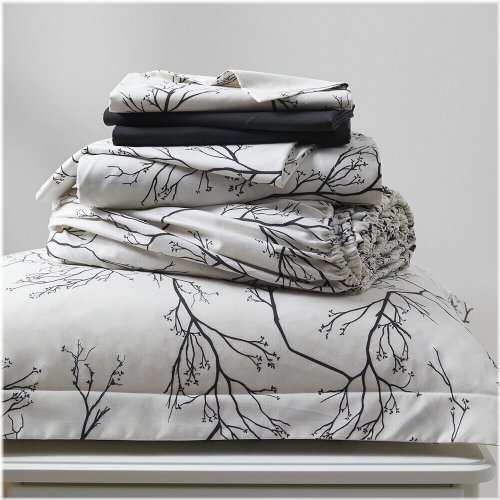 Opulent Dreams 6-Piece Printed Sheet Set with Deep Pockets