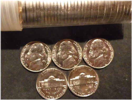 1969-D Jefferson Nickel Choice/Gem BU Roll