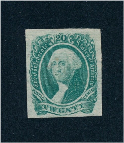 Confederate States Scott #13 Mint No Gum Stamp