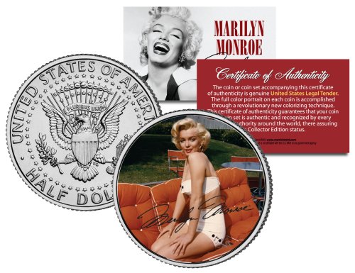 Summer Tribute Coin featuring Marilyn Monroe and JFK