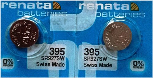 Renata SR927SW Batteries (2 Pack) - Authorized Seller Packaging