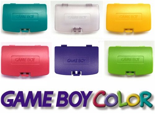 Colorful Game Console Battery Covers - Kiwi Dandelion Atomic Purple Teal Grape