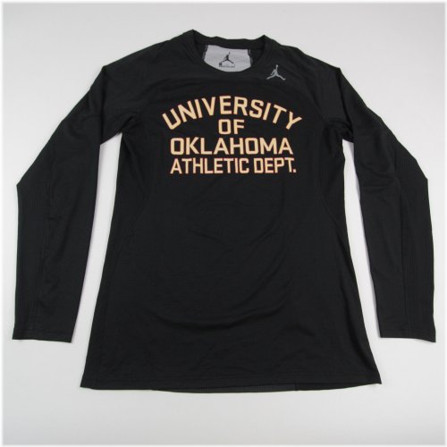 Air Jordan Oklahoma Sooners Men's Black Long Sleeve Shirt