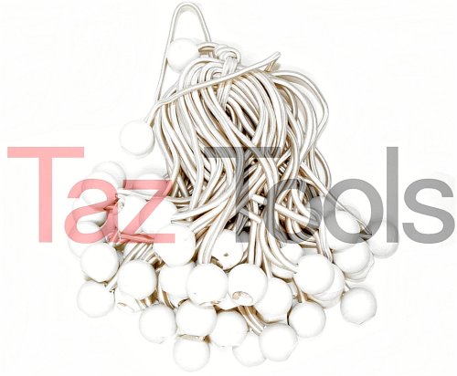 White Ball Bungee Cord Set