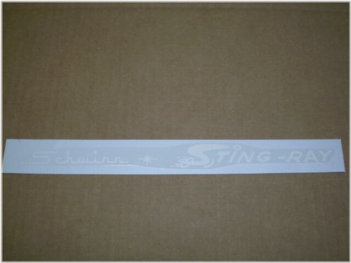 Stingray Chainguard Decal - White