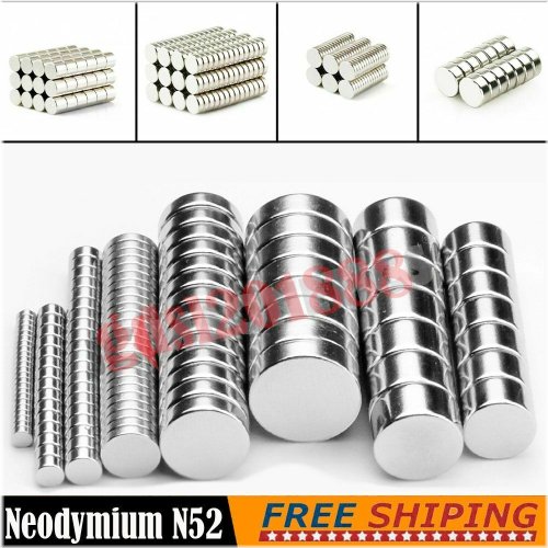 Mighty Neodymium Disc Magnets - Durable and Versatile Lot