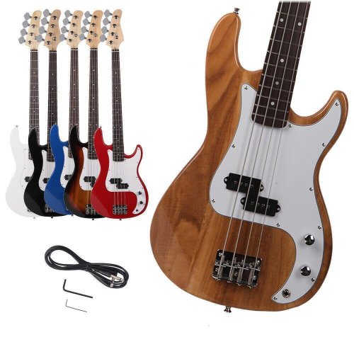 Flameburst 4-String Bass Guitar