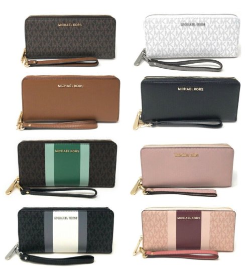 Jet Set Travel Wristlet Wallet by Michael Kors