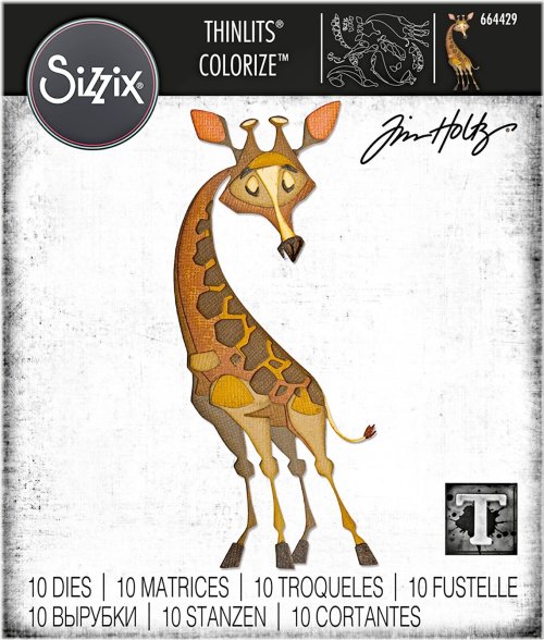 Gertrude Colorize Thinlits Set by Tim Holtz