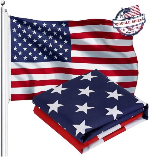 Patriotic Stars and Stripes Flag - Durable and Long-Lasting 3x5 Feet Design