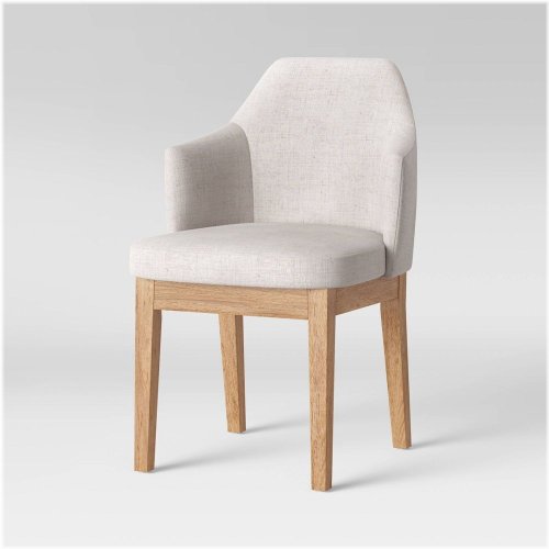 Curved Back Upholstered Dining Chair - Kinston