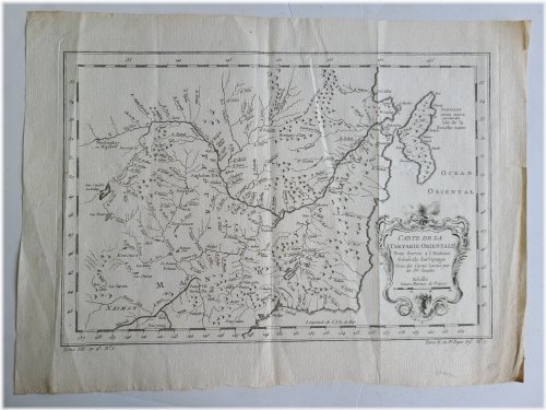 Eastern Tartary 1749 Map