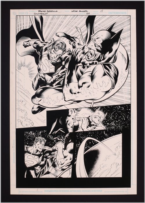 Countdown #24 (2008 DC), Pg 15 Original Artwork by Derenick & Faucher