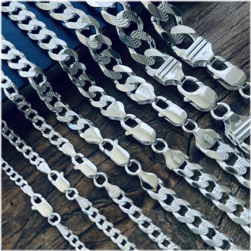 Sterling Cuban Chain Jewelry