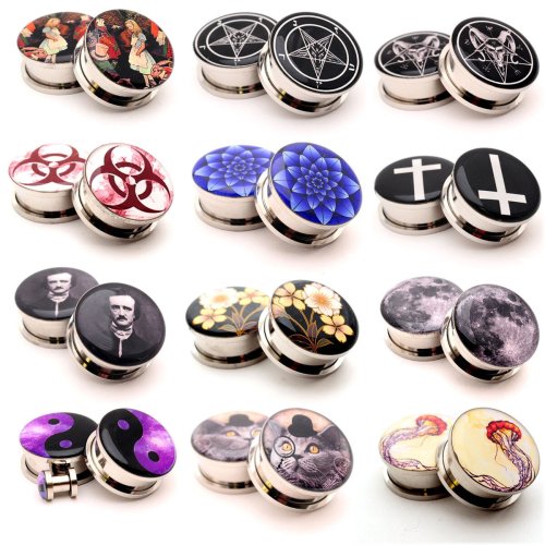 Artisanal Twist Plugs: Personalize Your Look with a Range of Sizes and Designs