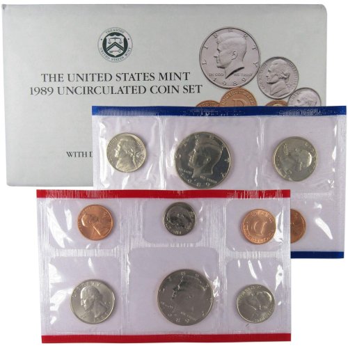 Uncirculated Government Mint Set Collectible (1989)