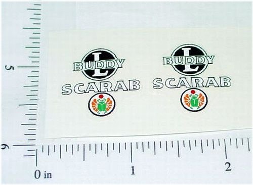 Scarab Mystery Car Door Decals