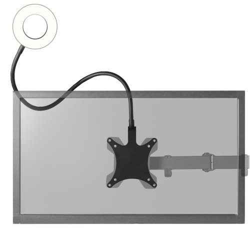 FlexiGlow USB Lamp with Adjustable Arm for Monitors