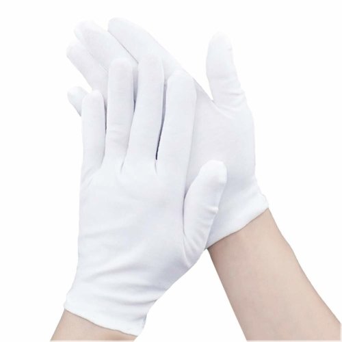 Cotton Coin Handling Gloves