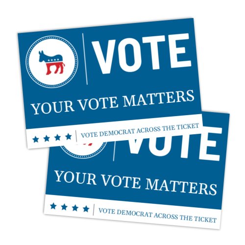 Voter Voice Bulk Postcard Pack