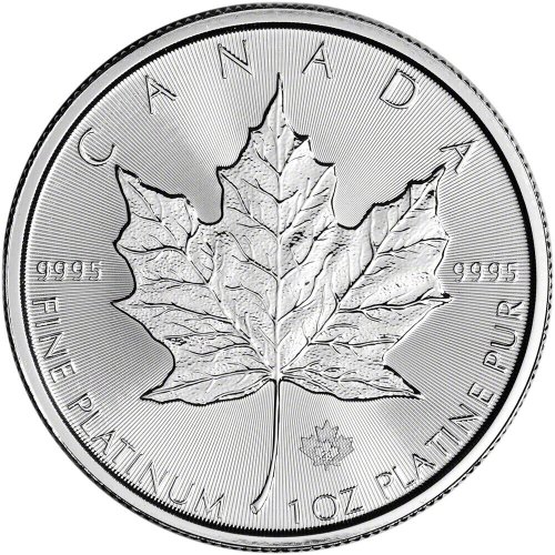 Maple Leaf Platinum Coin - 1 oz, 2023 Edition