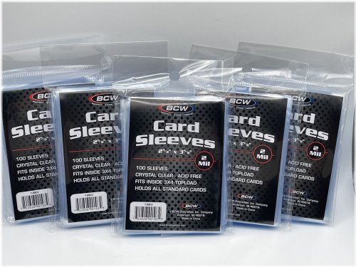 Penny Card Soft Sleeves - Standard Size (500 count)