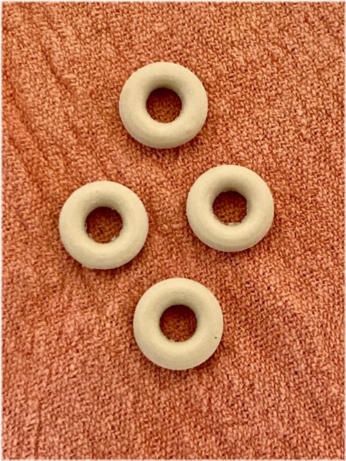 Vintage Rubber Tire Set