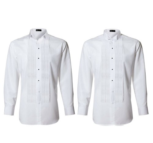 Classic White Tuxedo Shirt