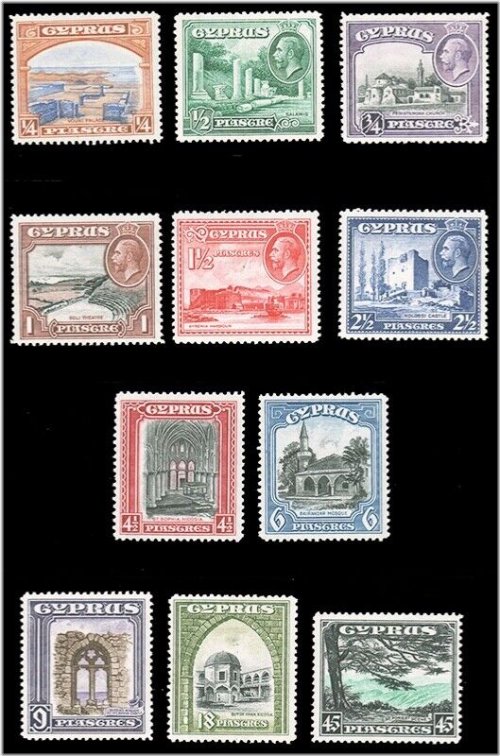 Cyprus Heritage Stamp Collection