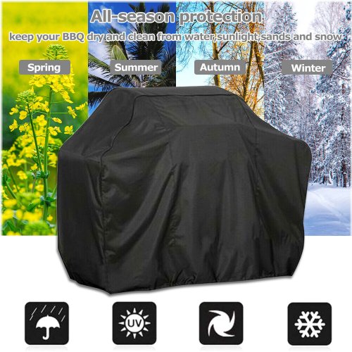 ShieldPro Outdoor Grill Cover - Heavy Duty Waterproof Protection for your Barbecue