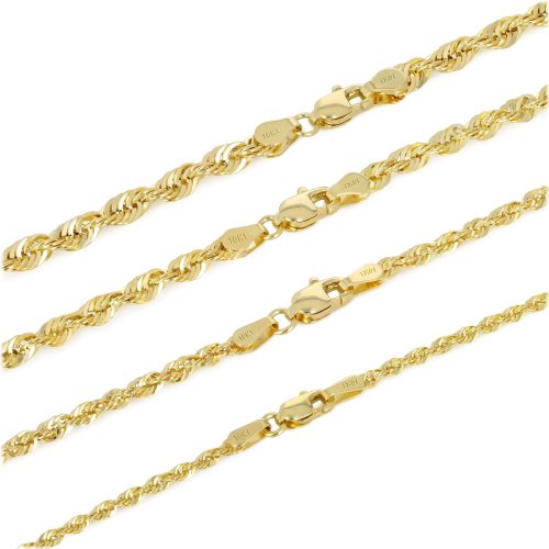 Radiant Rope of Gold Necklace