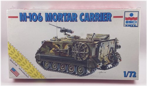 Miniature Military Mortar Carrier Assembly Kit