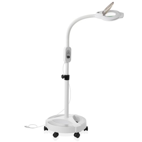 BrightView Magnifier Floor Lamp