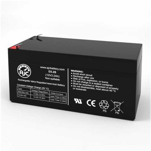 PowerCell 12V 3.2Ah Replacement Battery