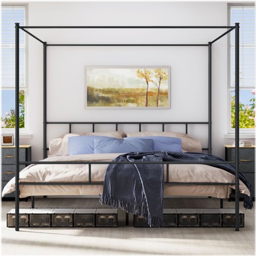 Canopy Haven King Bed Frame