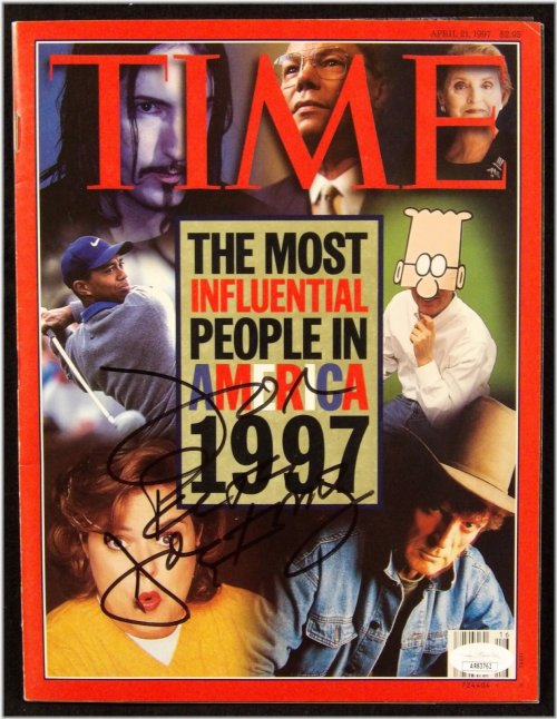 Vintage Don Imus Magazine with JSA Authentication