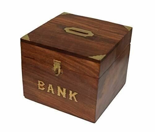 Vintage Treasure Coin Bank