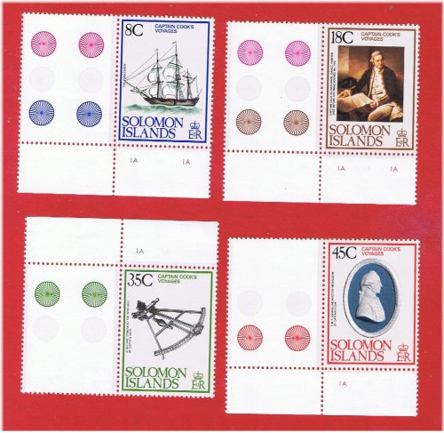 Exploring Solomon's Stamps: Capt. Cook Collection