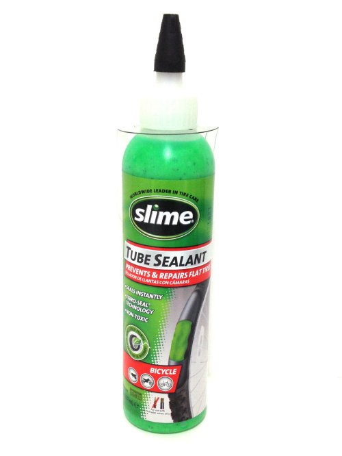 FlatShield Bicycle Tire Sealant - 8 oz Tube for Preventing Punctures on 2 Tires