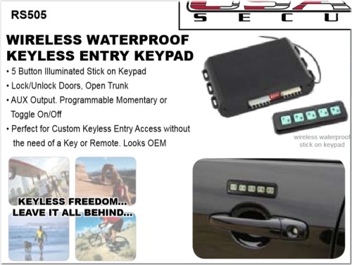 Keyless Entry Keypad for Vehicle