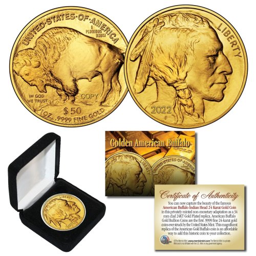 Golden Bison Tribute Coin