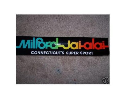 Milford Jai-Alai Memorabilia Collection