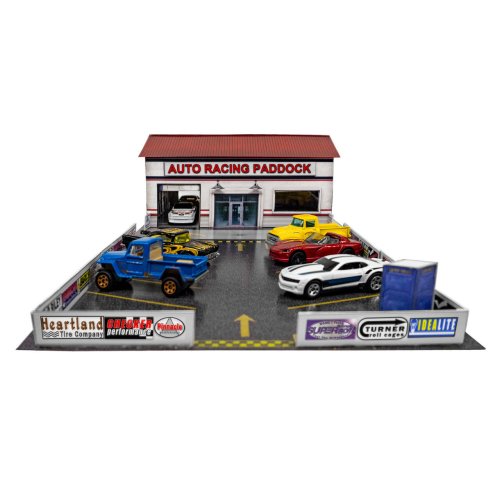 Racing Pit Stop Photo Building Kit