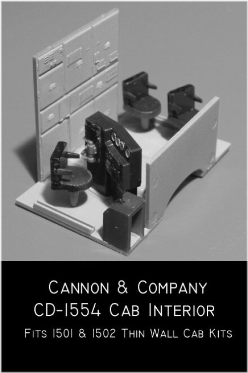 Interior Detail Kit for HO Locomotives