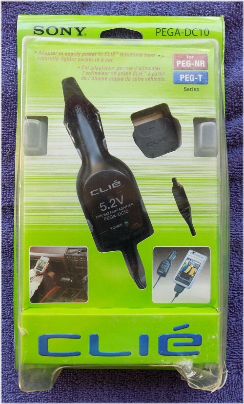 Sony Car Charger for Clie Handheld Devices