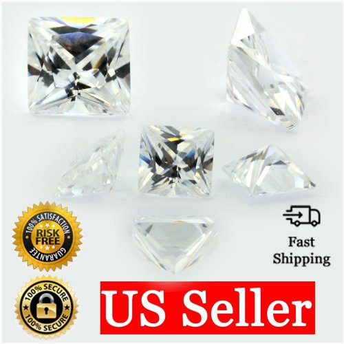 Crystal Clear Princess Cut Sparklers