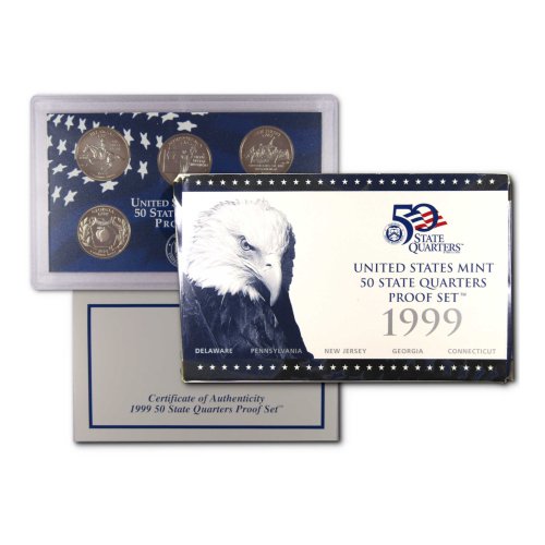 1999 State Quarter Clad Proof Set